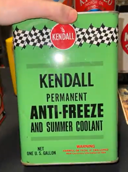 Kendall Permanent Anti-Freeze SST One Gallon Can