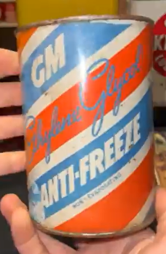 GM General Motors Ethylene Glycol Anti-Freeze SST Quart Can