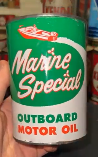 Marine Special Outboard Motor Oil SST Quart Can