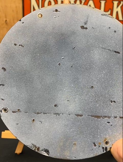 Calso Supreme Gasoline California Oil Company SSP Pump Plate