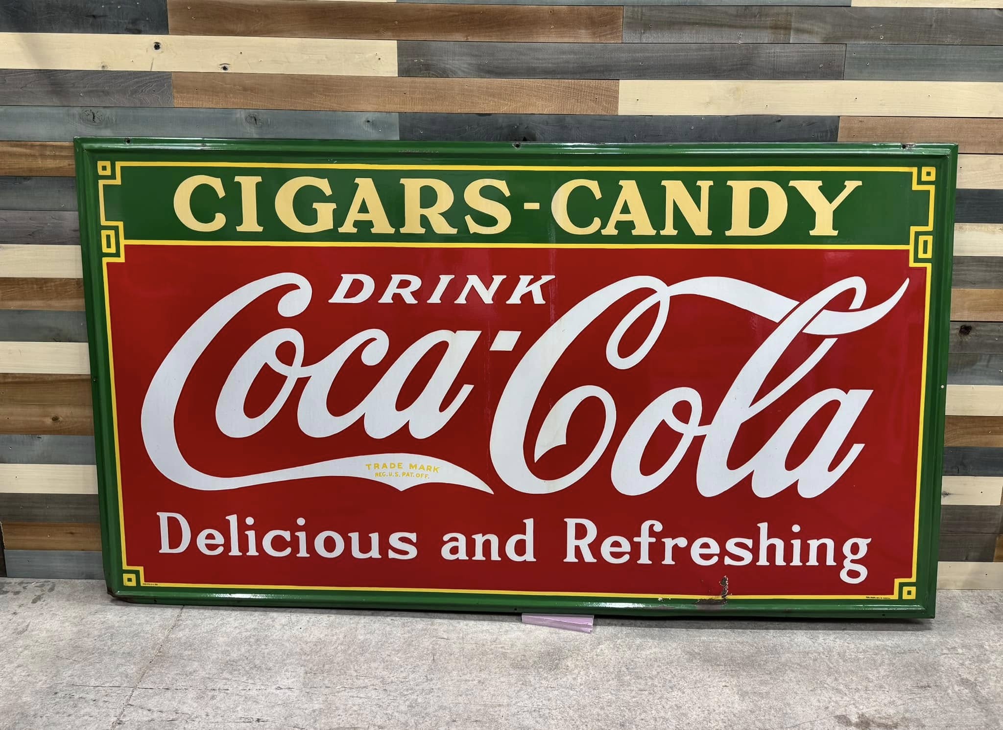 Coca-Cola Cigars – Candy SSP 8 Foot Sign