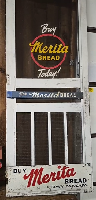 Buy Merita Bread Today Screen Door and SST Signs