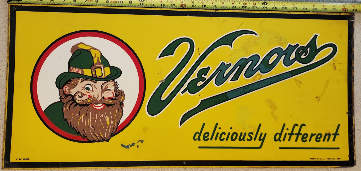 Vernors Ginger Ale with Gnome SST Sign