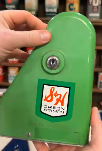 S&H Green Stamps Dispensing Machine