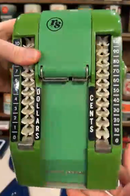 S&H Green Stamps Dispensing Machine
