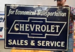 Chevrolet for Economical Transportation Sales & Service DSP Sign