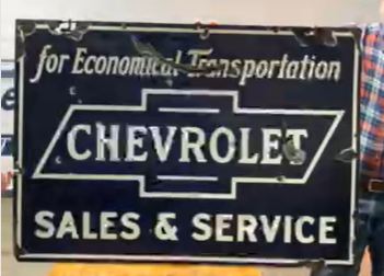 Chevrolet for Economical Transportation Sales & Service DSP Sign