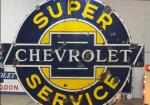 Chevrolet Super Service DSP 42 Inch Sign