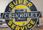 Chevrolet Super Service DSP 42 Inch Sign