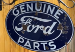 Genuine Ford Parts DSP 24 Inch Oval Hanging Sign