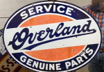 Overland Service Genuine Parts DSP Oval Sign