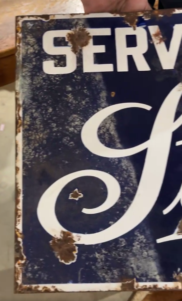 Studebaker Service Station DSP Sign