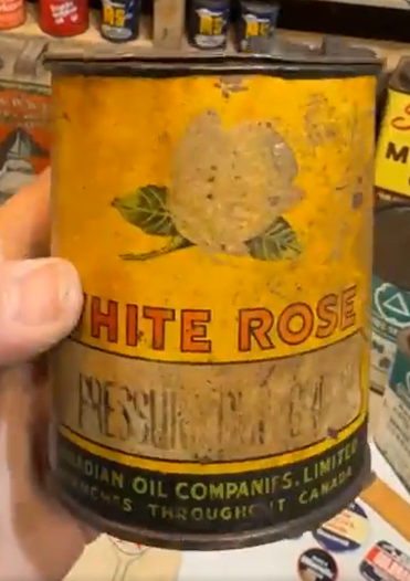 White Rose Grease SST Can