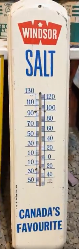 Windsor Salt Canada’s Favourite SST Tube Thermometer