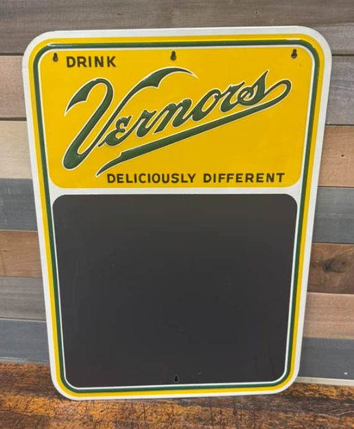 Drink Vernors Deliciously Different SST Menu Board