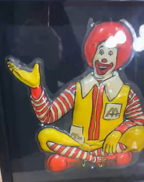 McDonald’s Character Vacuform Figures Signs