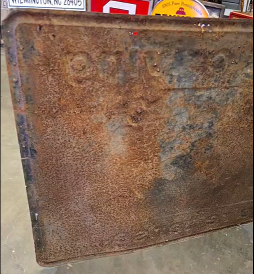 Pepsi When At Driving SST Embossed Sign