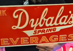 Dybalas Spring Beverages SST Embossed Sign
