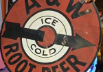 A&W Root Beer SST 36 Inch Diameter Sign