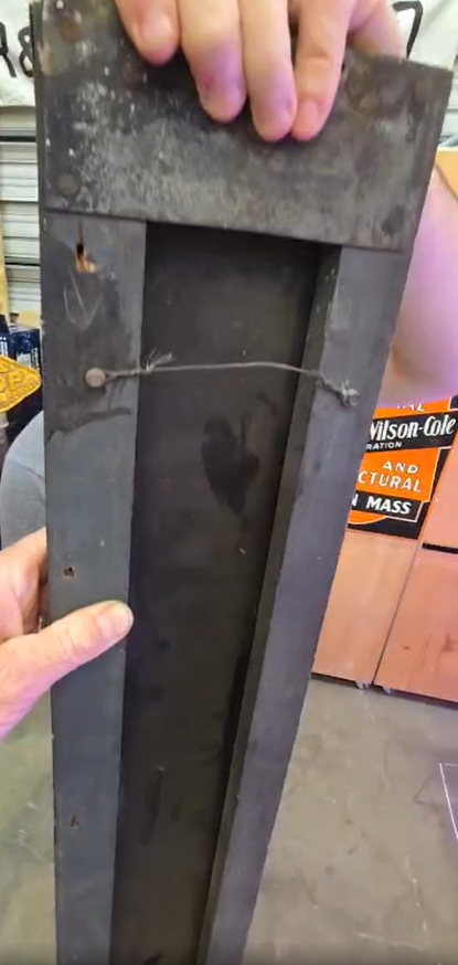 Jewelry Brass-Framed Reverse on Glass Sign