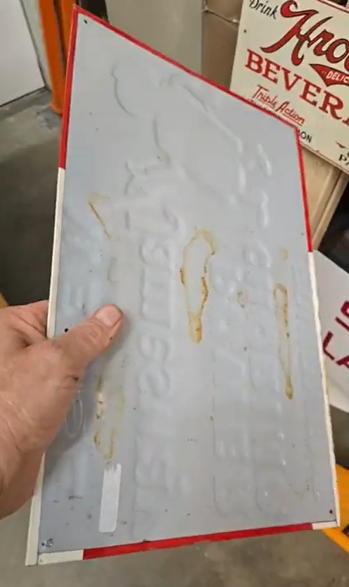 Jamesway Power Choring Equipment SST Embossed Sign