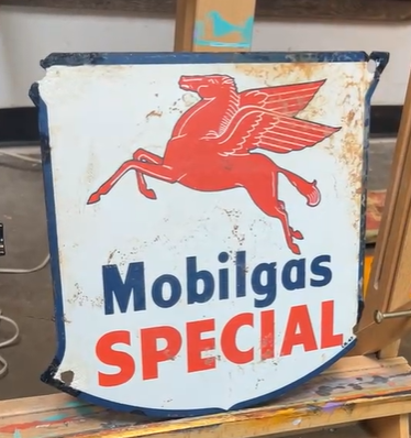 Mobilgas Special with Pegasus SSP Pump Plate