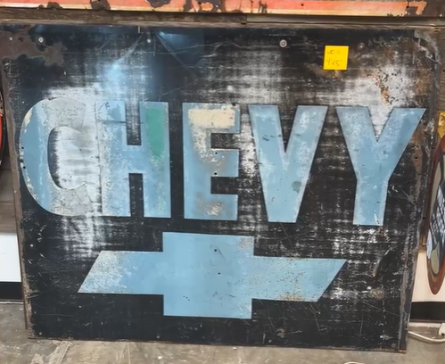 Chevy Chevrolet SST 5 Foot Sign