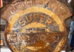 Super Chevrolet Service Wrecker Service 5 Foot Diameter DST Two-Piece Sign