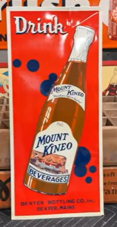 Drink Mount Kineo Beverages SST Embossed Sign