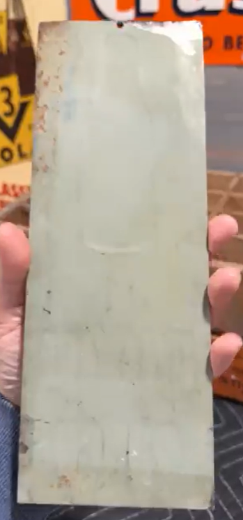 Drink Delicious Delaware Punch SST Embossed Sign