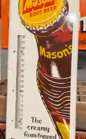 Mason’s Root Beer SST Tube Thermometer