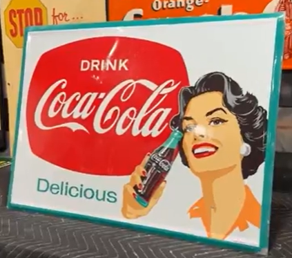 Drink Coca-Cola Delicious SST Australian Sign