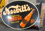 Nesbitt’s California Orange Sold Here 5 Cents DST Flange Sign