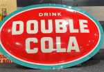 Double Cola SST Oval Convex Button Sign